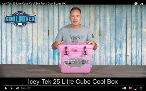 Icey Tek 25 Litre Cube Cool Box New Product Video Cool Boxes Uk