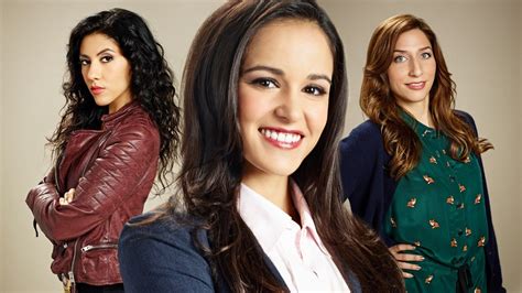 She may come off as rude sometimes, but she's clever and most of the time. Brooklyn Nine-Nine: Melissa Fumero, Stephanie Beatriz and ...