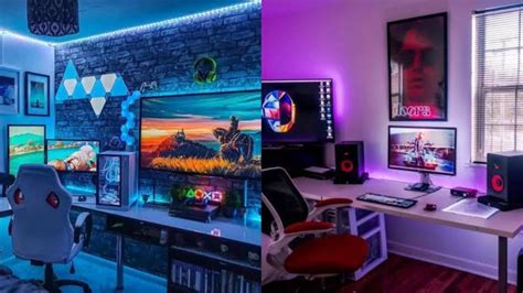 How To Make The Perfect Gaming Setup Gaming Room Inspirations