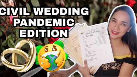 How To Apply Marriage License 2020 Civil Wedding During Pandemic Tagalog Philippines