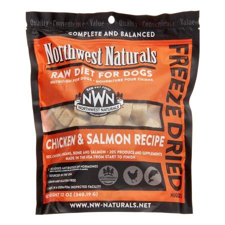 But it still retains about 97% of its nutrients. NW Naturals Raw Diet Grain-Free Chicken & Salmon Freeze ...