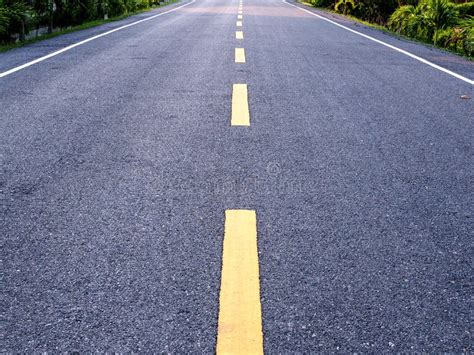Yellow Line On Asphalt Road In Asia Stock Photo Image Of Driving