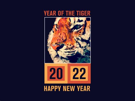 2022 Year Of Tiger Behance