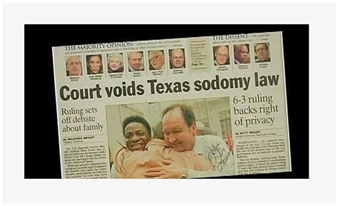 Supreme Court Sodomy Law Ruling