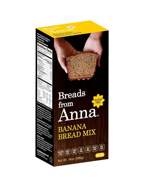 Breads From Anna Banana Bread Mix Gluten Yeast Soy Rice
