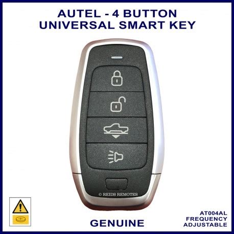 Autel 4 Button Smart Proximity Remote Flip Key Suits Many Vehicles