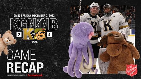 Frasca Scores Twice As Fronts Fall 4 2 To North Bay On Teddy Bear Toss