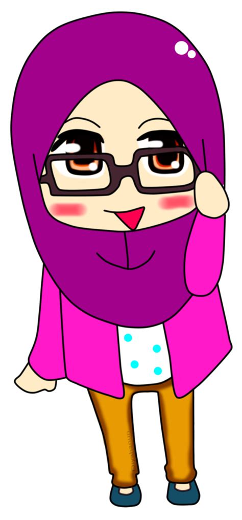 21 Gambar Kartun Muslimah Lucu Unik Imut And Terbaru Kartun Muslimah