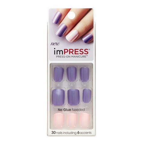 Impress Press On Nails Gel Manicure Bright As A Feather
