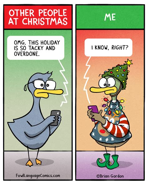 Other People At Christmas Fowl Language Comics
