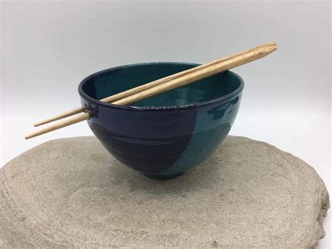 Ceramic Noodle Bowl Handmade Pottery Etsy Handmade Bowl Handmade