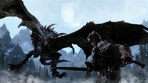 Alduins Wrath And The Dragonborns Bravery By Lordhayabusa357 On