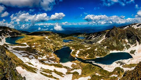 Seven Rila Lakes Bulgaria Europe Stock Image Image Of Adventure