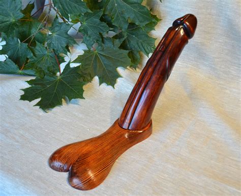 Wooden Dildo Largexl Dildorealistic Wooden Penis Penis Etsy