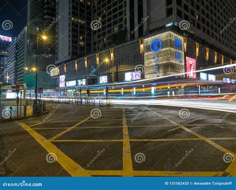 A Long Exposure Shot Of The Salisbury Road Intersection With Nathan