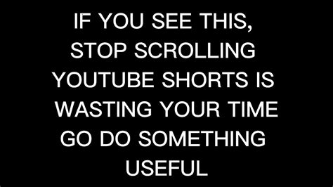Stop Scrolling Youtube