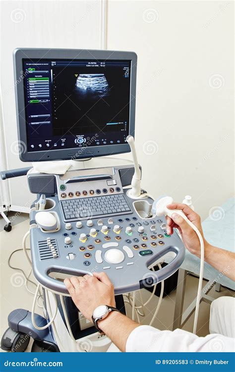 Ultrasound Medical Device Stock Image Image Of Doctor 89205583