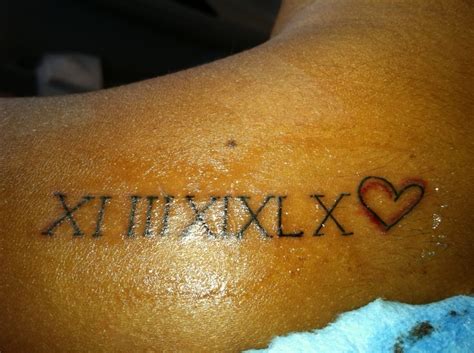 Capital dj roman kemp has a number of tattoos on his body. Roman numeral birthdate tattoo. For my mother she drew the ...