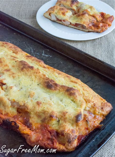 Low Carb Grain Free Chicken Parmesan Calzone