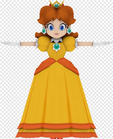 Mario Party Mario Party 8 Daisy Model Png Download 519x642