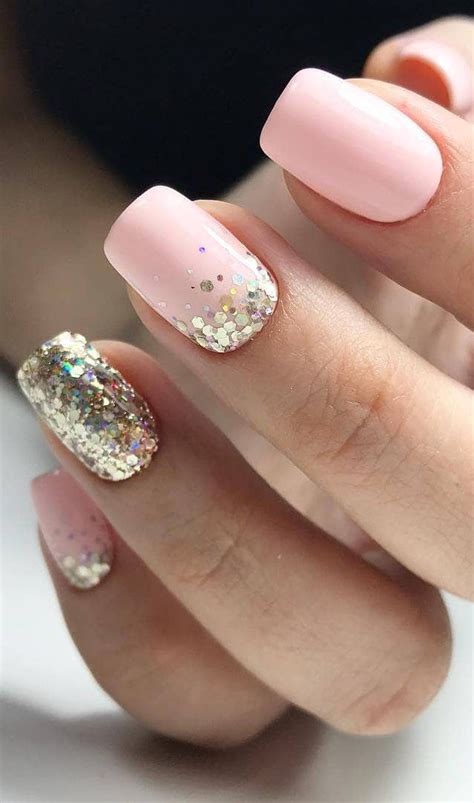 57 Really Cute Glitter Nail Designs You Will Love This Part 17