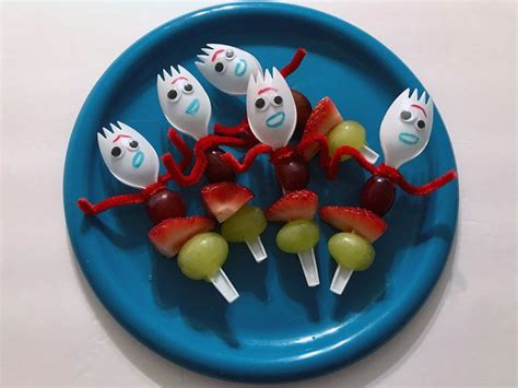 Forky Fruit Kebabs A Healthy Toy Story 4 Inspired Snack Fête Toy Story