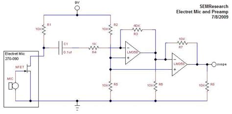 Understanding The Condenser Microphone Circuit Diagram A Comprehensive