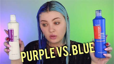 Before And After Blue Shampoo On Blonde Hair