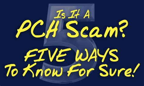 5 ways to know if it s a publishers clearing house scam pch blog
