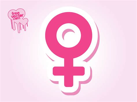 Female Gender Symbol Vector Art And Graphics
