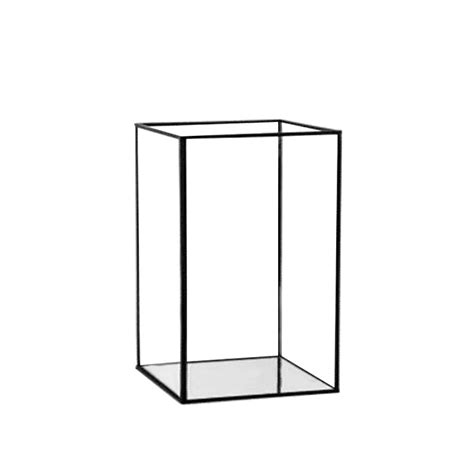 Black Frame Glass Candle Box Medium Atlas Event And Party Hire Party Hire Equipment