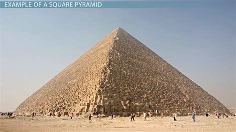 Square Pyramid Definition And Properties Video And Lesson