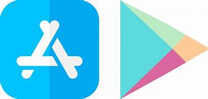 Apple App Logos Google Transparent Play Ios