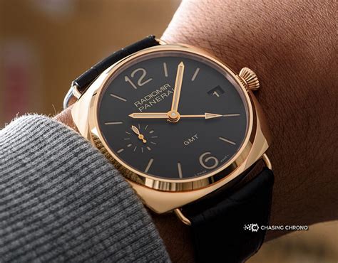 Panerai Radiomir 3 Days Gmt Rose Gold Pam00421 Chasing Chrono