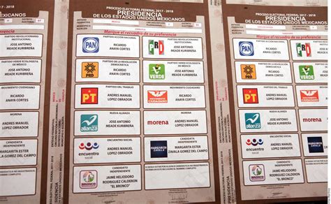 Boletas Electorales Mexico Imprimen Millones De Boletas Para My Xxx
