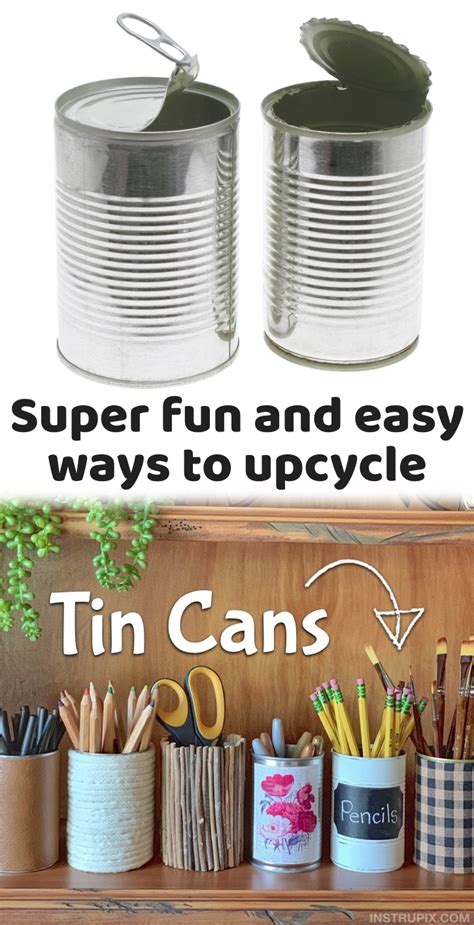 creative recycling ideas with cans