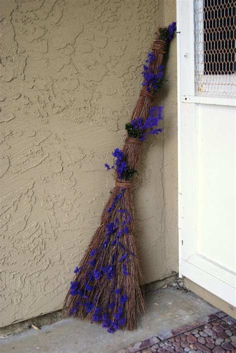 Decorative Broom 33 Inches By Rinspirations On Etsy