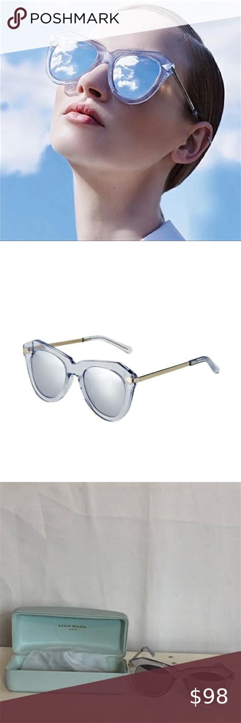 🔴sold🔴karen Walker One Star Sunglass Translucent Sunglasses