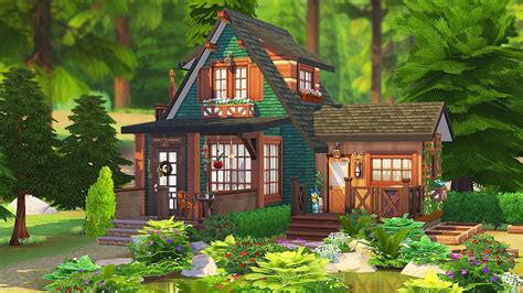 Gardeners Dream Home 🌻 The Sims 4 Speed Build Youtube
