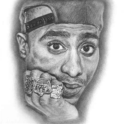 Tupac Portrait Drawing Portrait Portrait Drawing Drawings