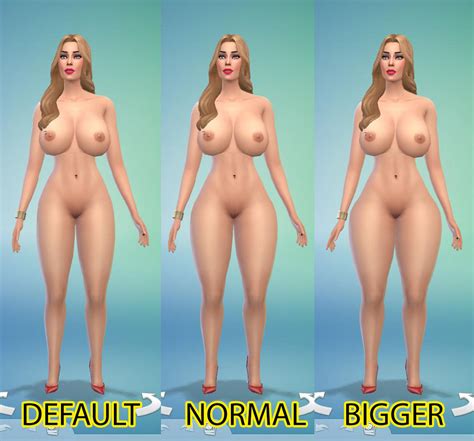 Sims 4 Bigger Butt Sliders Factorlasopa CLOUD HOT GIRL