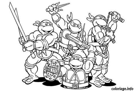 Coloriage tortue ninja 63  JeColorie.com
