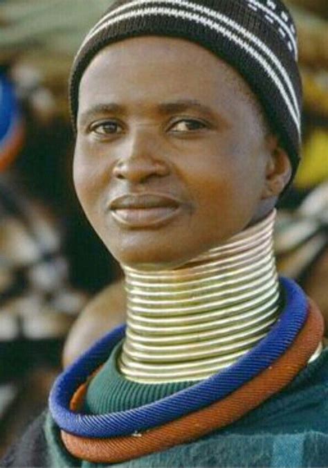 Ndebele Neck Rings Africa People African Culture African People