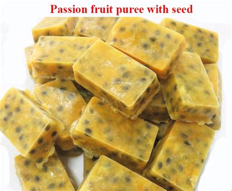 Frozen Passion Fruit Pulppurehalf Cutwhole From Vietnam Buy