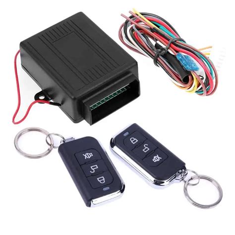 Car Alarm Systems Remote Central Kit Door Lock Vehicle Keyless Entry