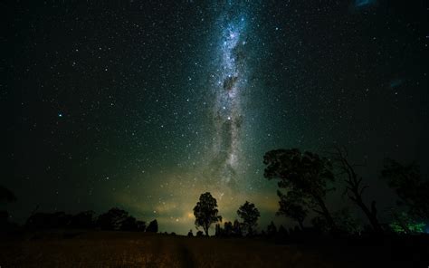 Milky Way Nature Night Sky Starry Sky Wallpaper Resolution2560x1600