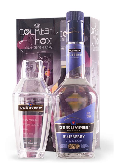 Lichior De Kuyper Cocktail Box Blueberry L