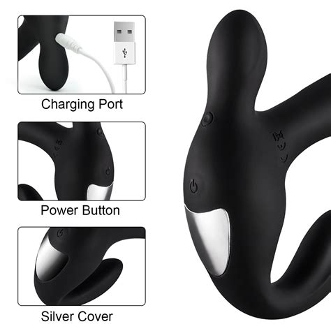 Prostate Massager With 2 Motors For Male Orgasms Paloqueth Wireless