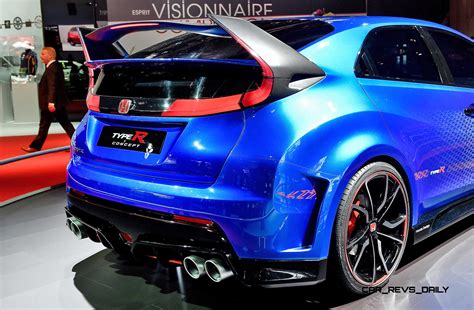 2015 Honda Civic Type R Concept Two Makes Paris Debut