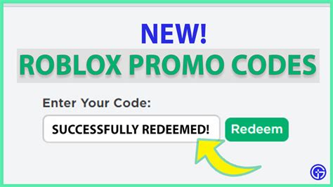 Roblox Promo Codes 2023 January Full List Gamer Tweak
